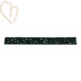 Cristal Fine Rocks Strip 6cm Jet 280