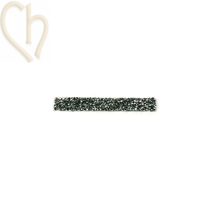 Cristal Fine Rocks Lanière 6cm CHROME 001CHRM