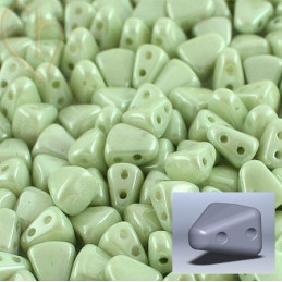 Nib-Bit bead 6*5mm Chalk Green