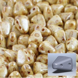 Nib-Bit bead 6*5mm Honey Drizzle