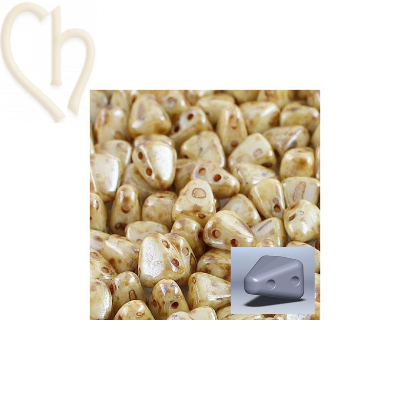 Nib-Bit bead 6*5mm Honey Drizzle