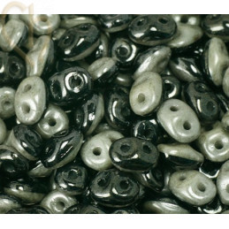 superduo Duets Black / White Grey Luster