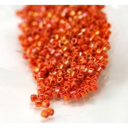 Delica 11/0 5gr.  Glazed Opaque Burnt Orange