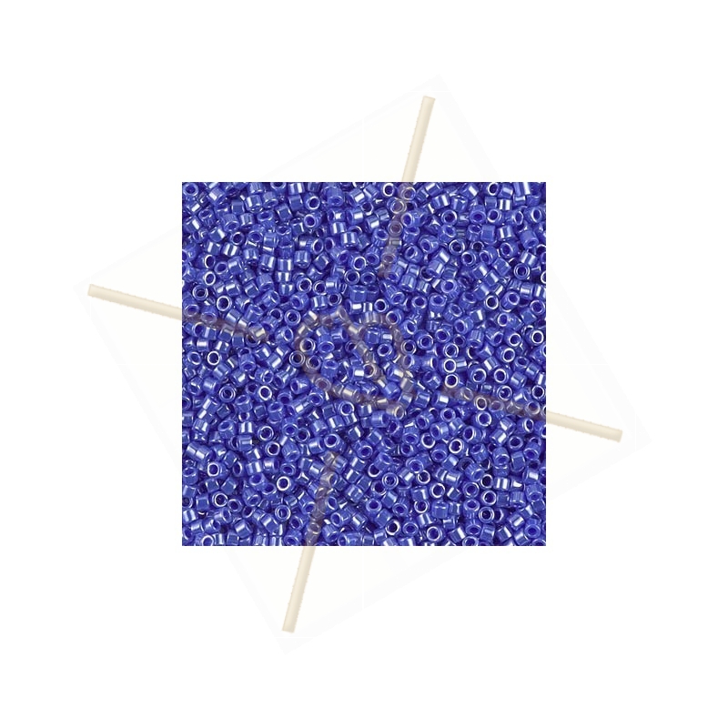 Delica 11/0 5gr.  Cyan Blue Luster