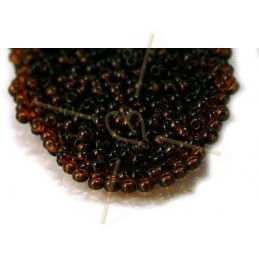 Rocaille 11/0 Brown transparent