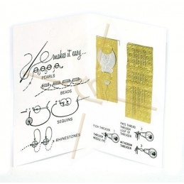 Miyuki 6 Beading aiguilles extra fine avec enfilleur