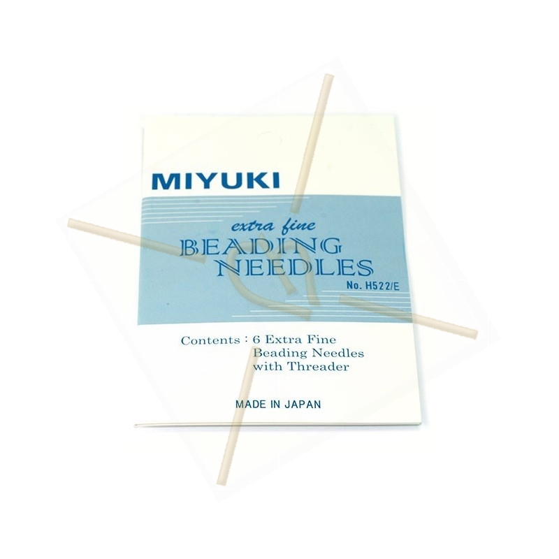 Miyuki 6 Beading aiguilles extra fine avec enfilleur