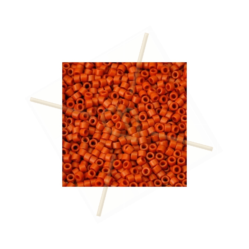 Opaque Glazed Frosted Burnt Orange - Delica 11/0 5gr.