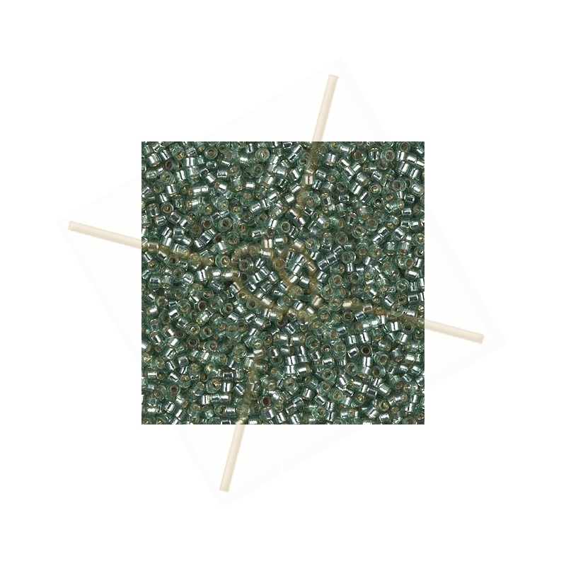 Duracoat silverl. Dyed Dark Seafoam  - Delica 11/0 5gr.