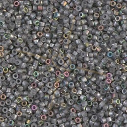 Grey Iridescent Frosted  - Delica 11/0 5gr.