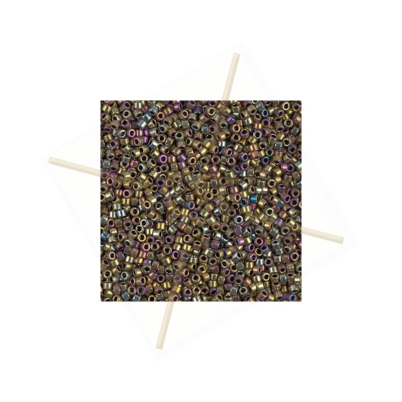 Metallic Iris Golden Olivine  - Delica 11/0 5gr.