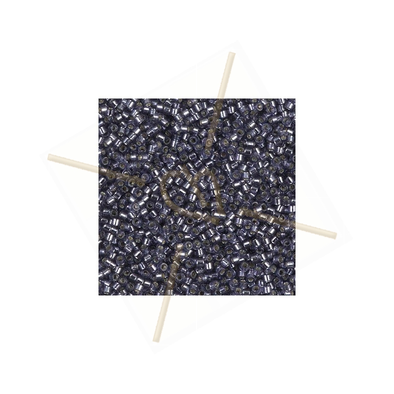 Duracoat Silverl. Dyed Prussian blue - Delica 11/0 5gr.