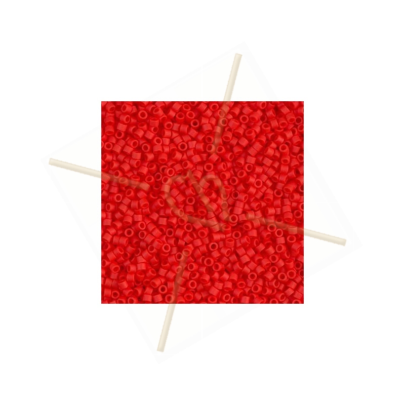 Opaque Matte Vermillion - Delica 11/0 5gr.