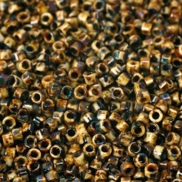 Opaque Brown Picasso   - Delica 11/0 5gr.