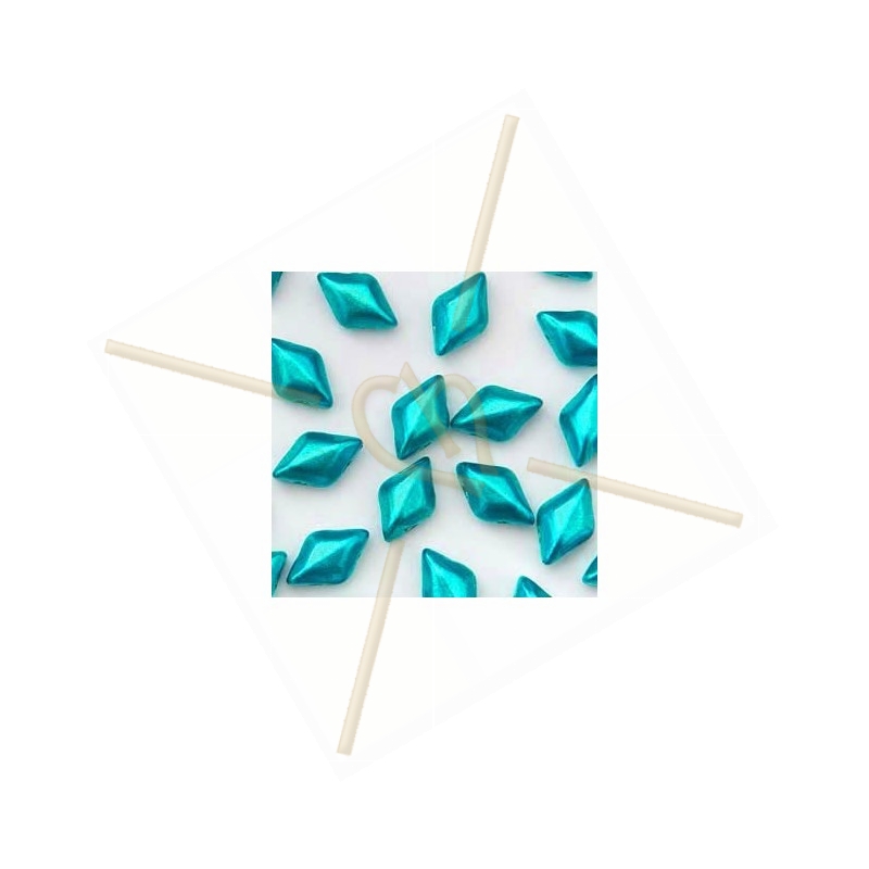 Metalust Turquoise Gemduo 8*5mm