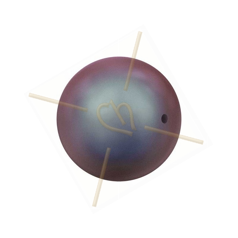 3mm Iridescent Green Pearl