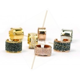 bague réglable rigide 10mm Rose Gold