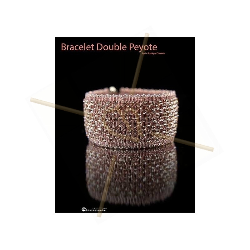 Schema armband Double Peyote