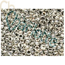 15/0 BRIGHT STERLING PLATED