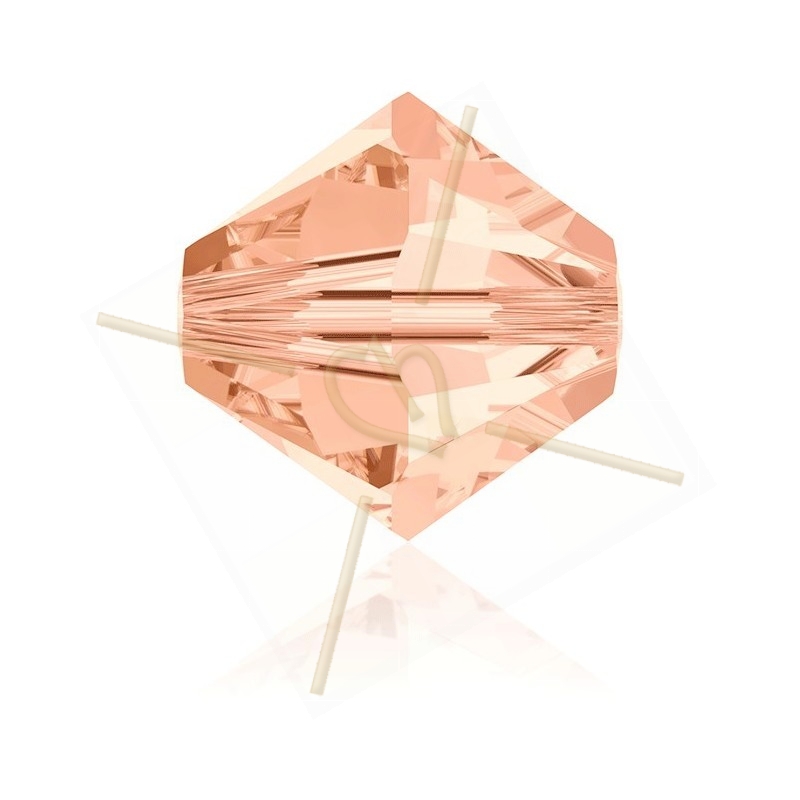 4mm bicone Light Peach Swarovski 362