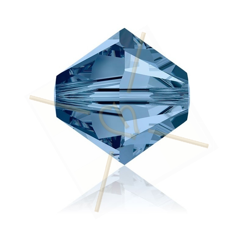 4mm bicone Montana Swarovski 207