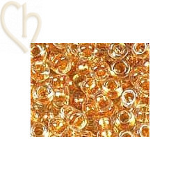 15/0 SPRKL GOLD LINED CRYS 