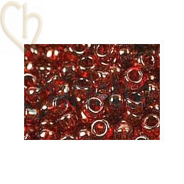 15/0 garnet gold luster