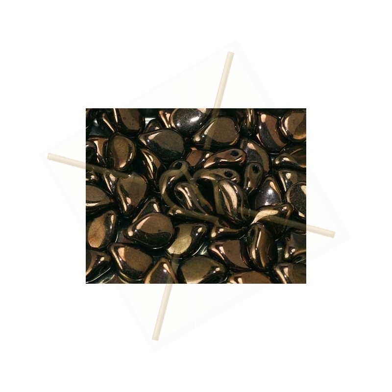 Pip Perles 5*7mm Jet Lila Vega Luster