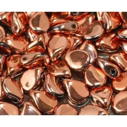 Pip Perles 5*7mm Crystal Capri Gold