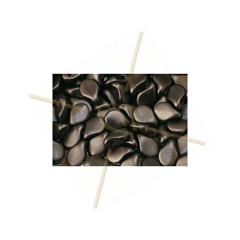 Pip Perles 5*7mm Pastel Dark Brown