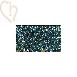 15/0 blauw transparant