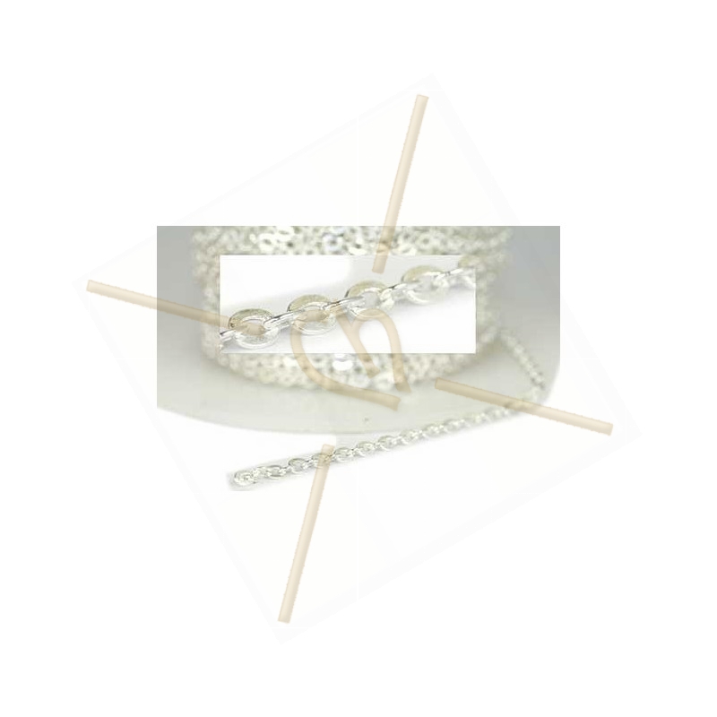 chaine argent .925 maille 3mm