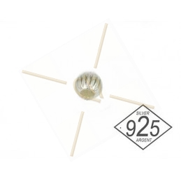 bolletje 4mm zilver .925