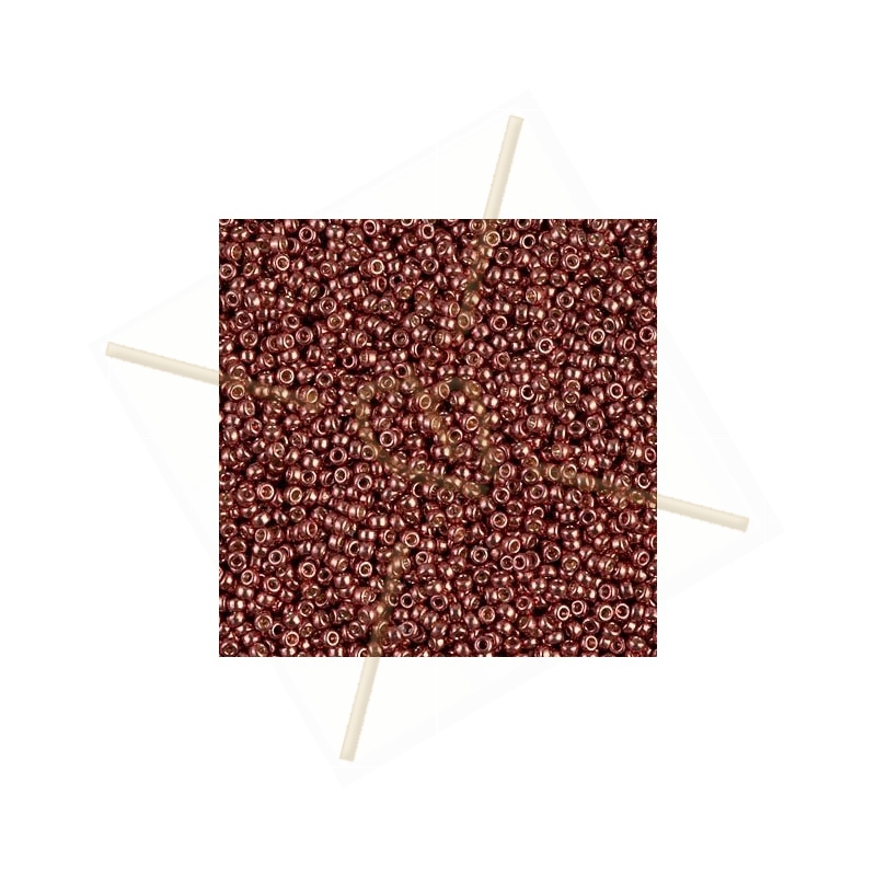 Dark Berry Galvanised - Miyuki Rocaille 15/0 10 gr.