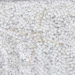 Miyuki Cube 1.8mm Mat  White AB