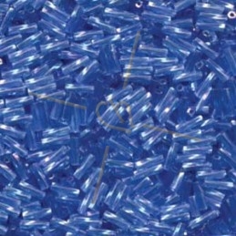 Twisted Buggle 6mm Miyuki Sapphire AB