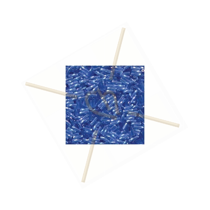 Twisted Buggle 6mm Miyuki Sapphire AB