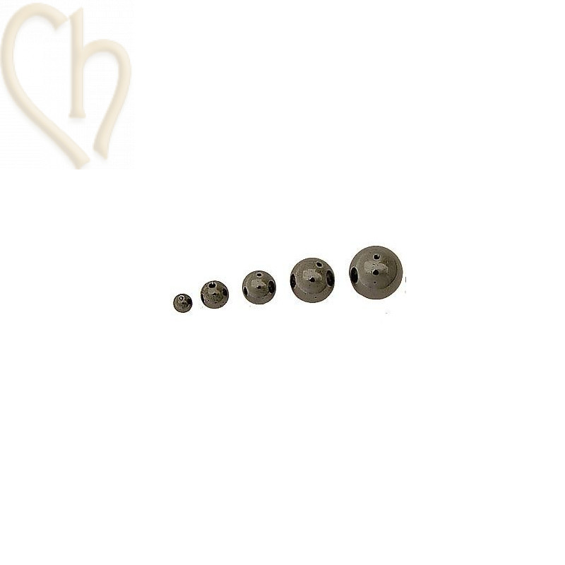 boule 12mm hematite