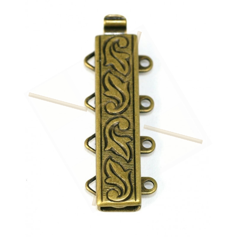 Fermoir 4-rangs Bronze