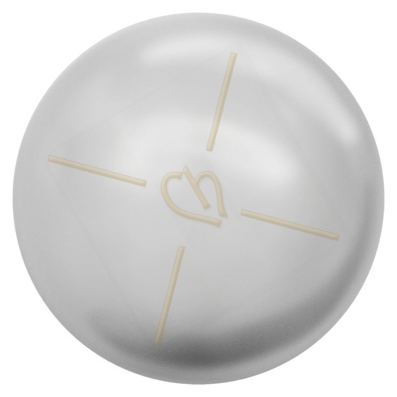 Light Grey Pearl 616 Swarovski 14mm