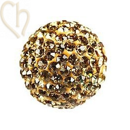 boule de strass 6mm Lt. Col Topaz