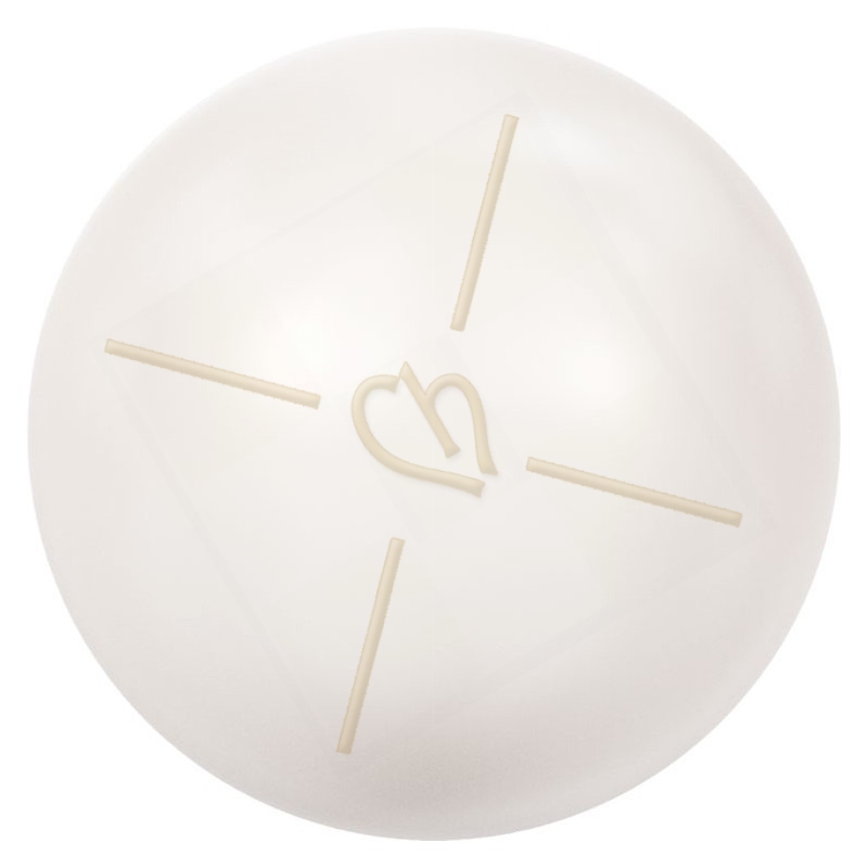 White Pearl 650 Swarovski 14mm