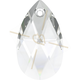 pendant drop 22mm Swarovski Crystal 001