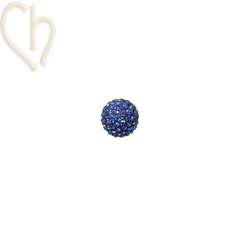 strassbal 8mm round royal blue 