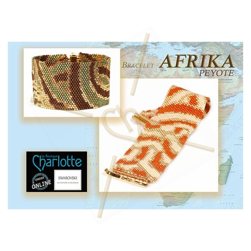 pattern bracelet Peyote afrika