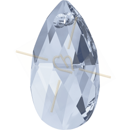 pendentif goutte 22mm Swarovski Blue Shade BLSH