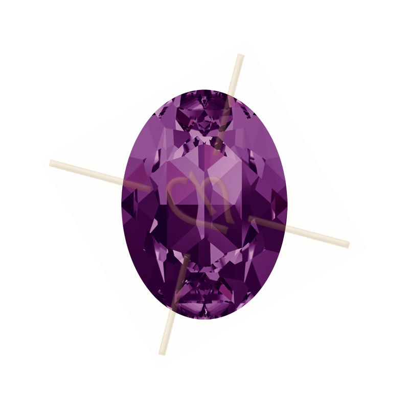 Cabochon oval 18*13mm Amethist 204