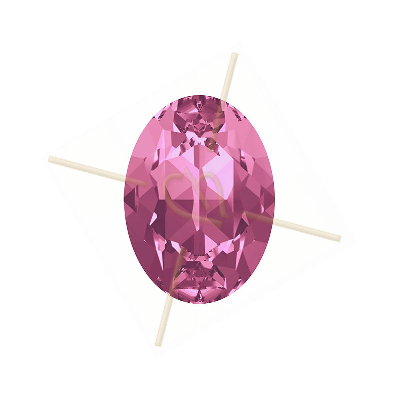 Cabochon oval 18*13mm Rose 209