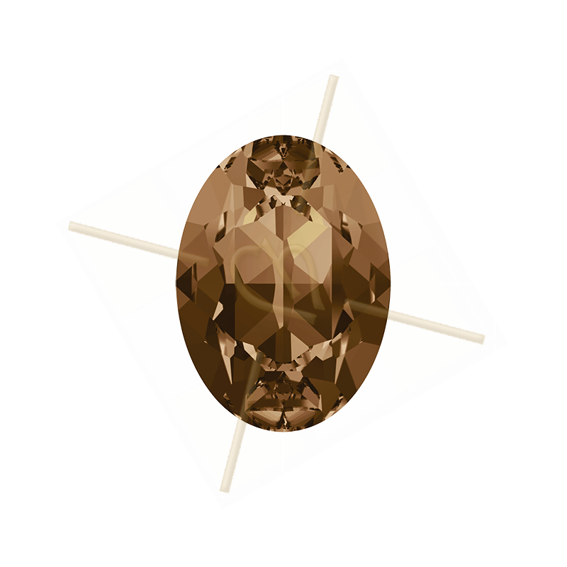 Cabochon oval 18*13mm Light Smoked Topaz 221