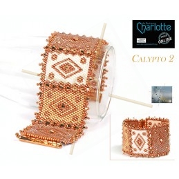 Kit bracelet peyote Calypto 2 Rose Gold